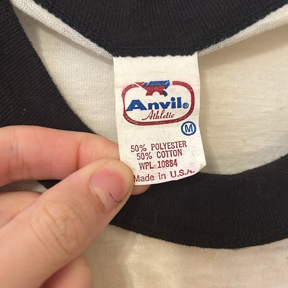 Vintage Van Halen 1981 World Tour Baseball Tee - Picture 3 of 6